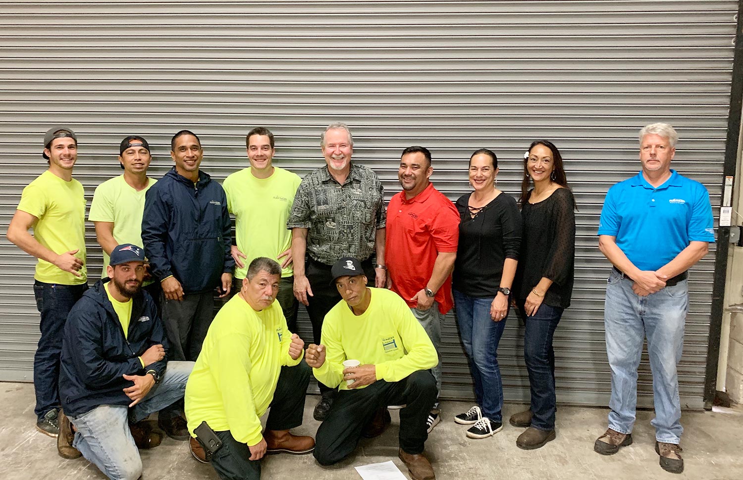 image of commercial sales and installation team
