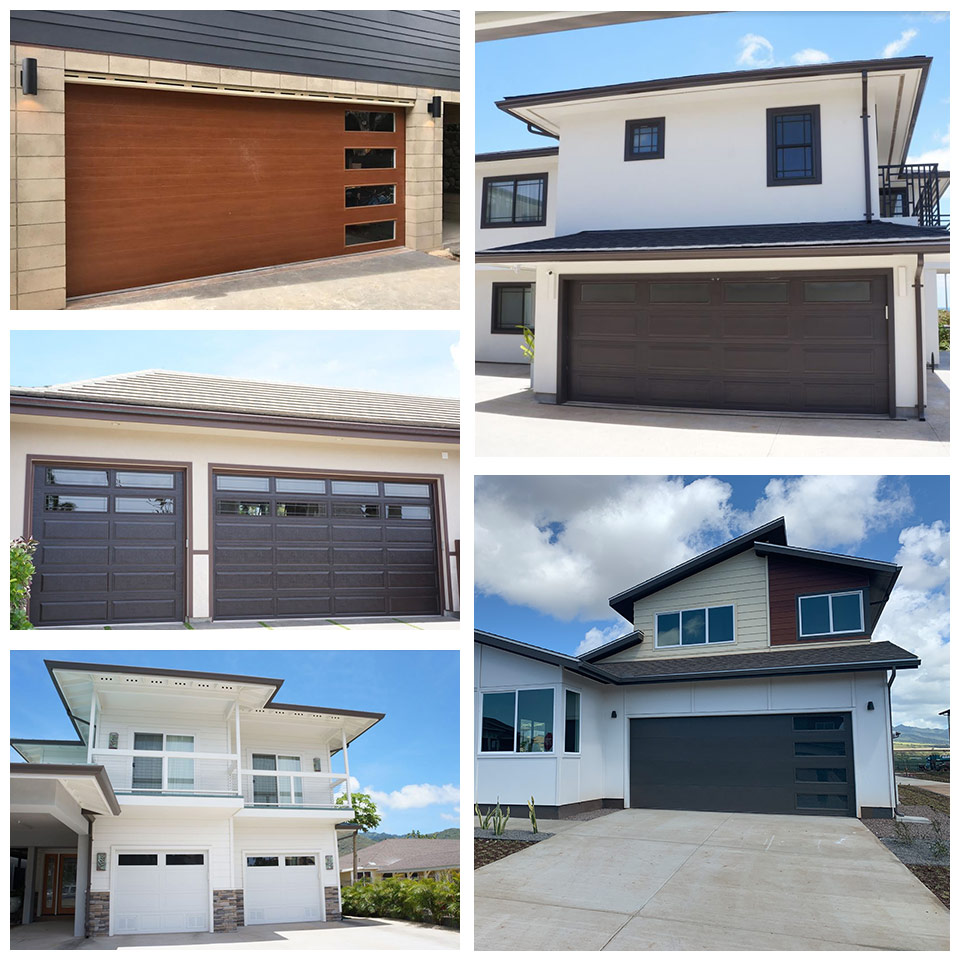 image of group of steel garage doors by Raynor Hawaii