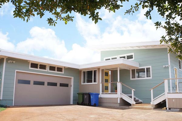 image of steel residential door by Raynor Hawaii