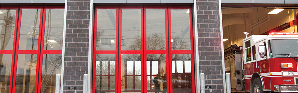 image of Raynor specialty fire station garage door